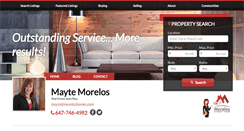 Desktop Screenshot of moreloshomes.com